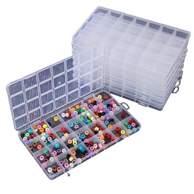 28 Grids Plastic Cleaning Storage Box