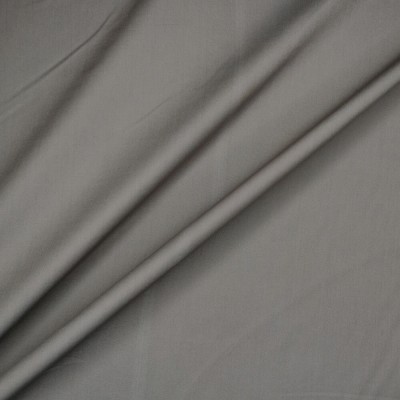 100% Organic Cotton Poplin Fabric - Dark Grey