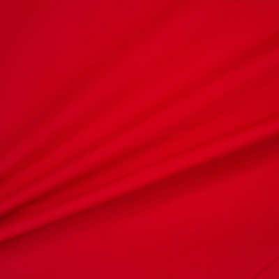 100% Organic Cotton Poplin Fabric - Red