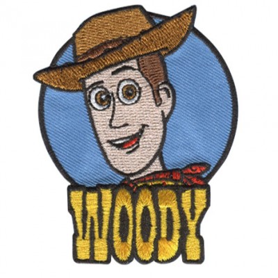 Disney Iron-On Woody Motif 75mm x 60mm