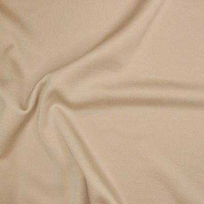 Scuba Polyester Spandex Fabric - Beige