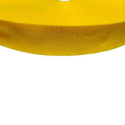 40mm - Yellow Polypropylene Webbing
