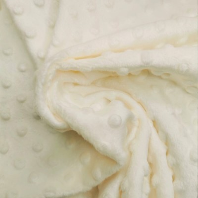 Supersoft Bubble Dimple Fleece - Ivory
