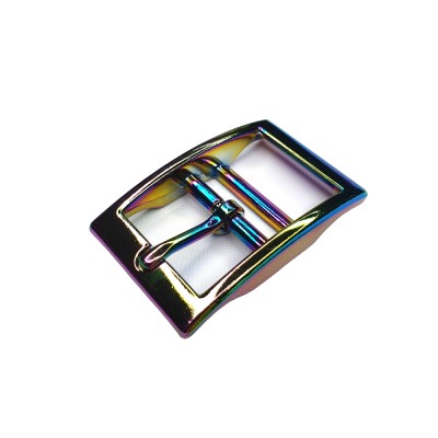 Collar Buckle - 25mm - Rainbow Neo-Chrome 