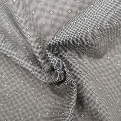 100% Cotton Print Fabric - Daisy Mae Grey Blu