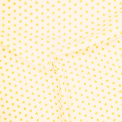 100% Cotton Fabric - Mini Stars Sunshine Yell