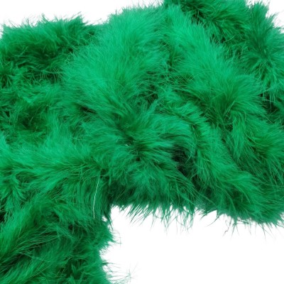 Marabou Feather String (Swansdown) - Emerald 