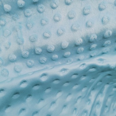 Supersoft Bubble Dimple Fleece - Blue