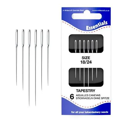 Essentials Hand Sewing Needles - Tapestry Needles Size 18/24