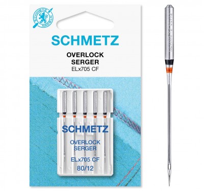 Schmetz Universal Overlock Serger Sewing Machine Needles