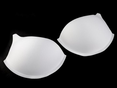 Corset / Swimwear Bra Replacement Pads White Small Size 36