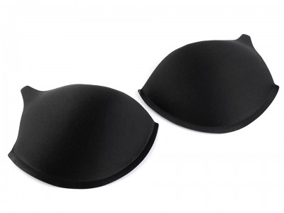 Corset / Swimwear Bra Replacement Pads Small Black Size 36