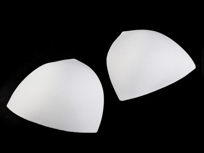 Corset / Swimwear Bra Replacement Pads Medium White