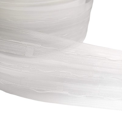 Curtain Header Tape 76mm Clear Woven Pocket