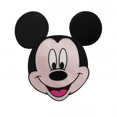 Disney X-Large Iron-On Mickey Mouse Head 190mm x 200mm