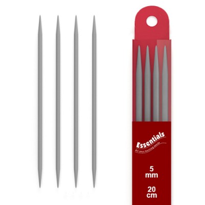Essentials Double Pointed Needles – 5.00mm