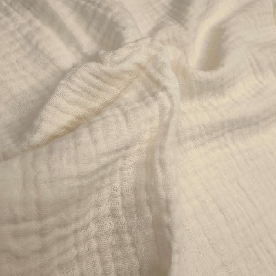100% Cotton Bambula Fabric - Ivory