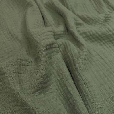 100% Cotton Bambula Fabric - Khaki