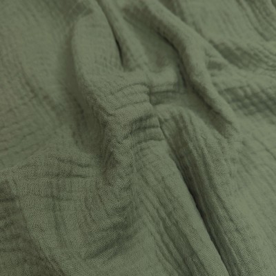 100% Cotton Bambula Fabric - Khaki