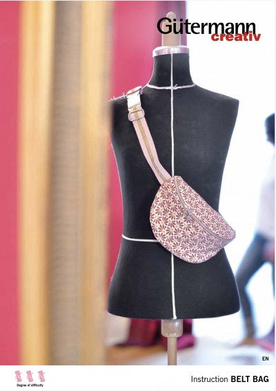 FREE Gutermann Sewing Pattern - Belt Bag