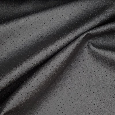 Perforated Leathette Fabric Headliner  - Blac
