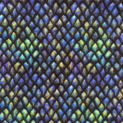 100% Cotton By Crafty Cotton - Dragon Scales 