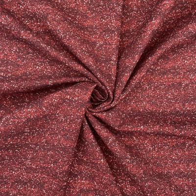 100% Cotton By Crafty Cotton - Glitter Plain Red