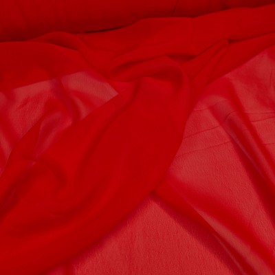 Chiffon Fabric - Red