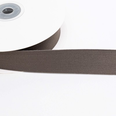 Habicraft Coloured Flat Elastic 25mm - Grey