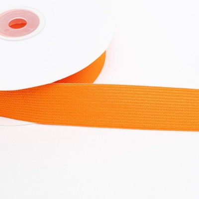 Habicraft Coloured Flat Elastic 25mm - Orange