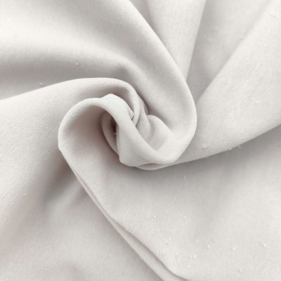 100% Cotton Velvet Fabric - Ivory