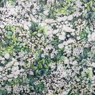 Digital Print Crafty Velvet Fabric - Spring Meadows