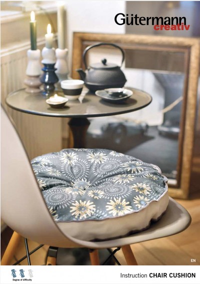 FREE Gutermann Sewing Pattern - Chair Cushion