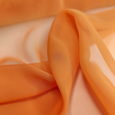 Chiffon Fabric - Orange