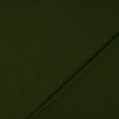 Plain Cotton Jersey Fabric - Forest Green