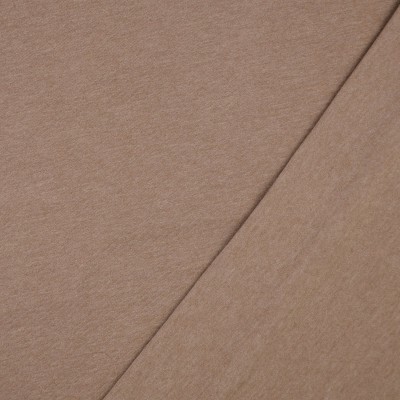 Plain Cotton Jersey Fabric - Teddy Marl