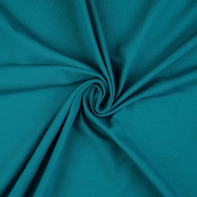 Plain Cotton Jersey Fabric - Emerald Green