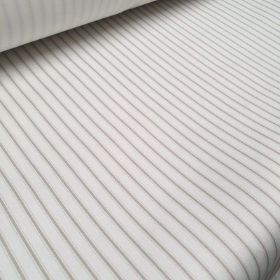 DB1 Stripe Ticking Curtain Lining - Natural