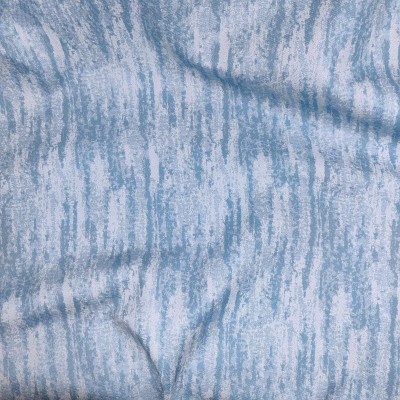 Tye Dye Denim Fabric - Light Blue