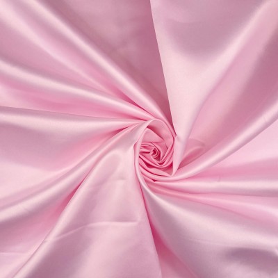 Duchess Satin Fabric - Baby Pink