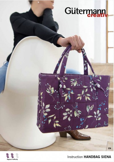 FREE Gutermann Sewing Pattern - Handbag Sienna