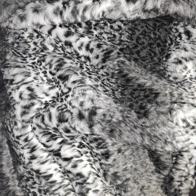 Luxury Short Pile Fur Fabric - Ocelot