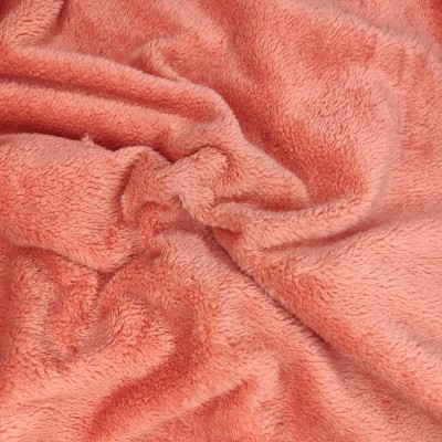 Fuzzy Fleece Fabric - Orange