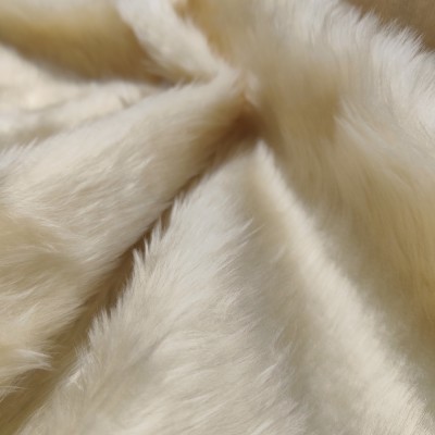 Short Pile Fur Fabric - Toffee