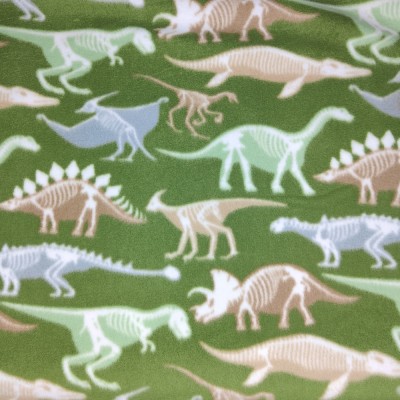 Dino Bones - Anti Pil Printed Fleece
