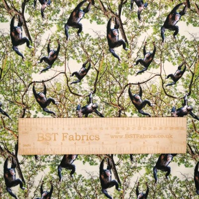 100% Cotton Print Fabric African Safari - Chi