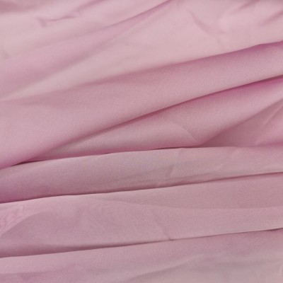 Cationic Chiffon Fabric - Rose