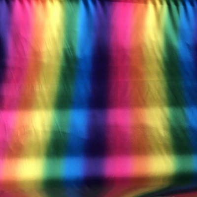 Satin Printed Rainbow Pride 150cm