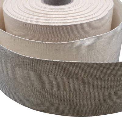 100% Cotton India Tape 50mm - Natural