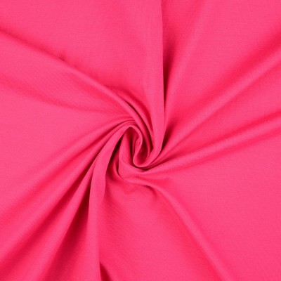 Plain Cotton Jersey Fabric - Cerise